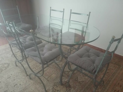 Tavolo ferro battuto e - tavolo,