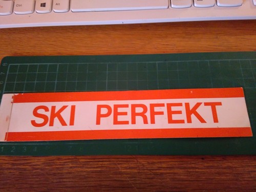 Adesivo vintage sticker kleber - adesivo,