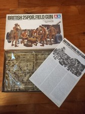  TAMIYA 25 pdr BRITISH GUN  1/35 
