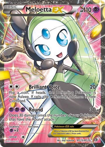 Meloetta rc25 - ex,