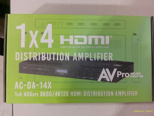 Pro edge da 14x - av, ac-da-14x