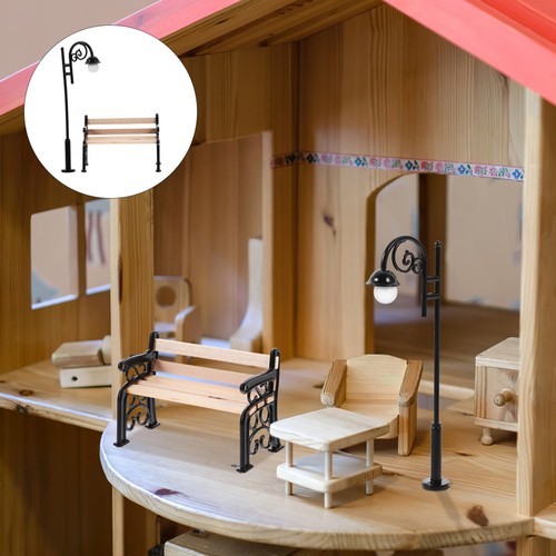 Mini panca giardino - ,