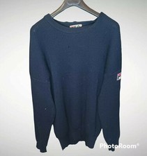 VINTAGE BLUE JUMPER MAGLIONE