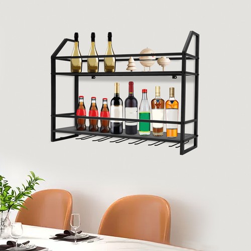 Scaffale moderno parete bar - moderno, da