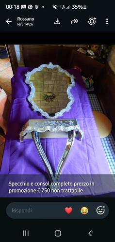 Specchio veneziano con - specchio,