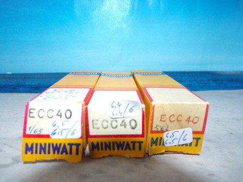 Ecc philips miniwatt - 40, nos