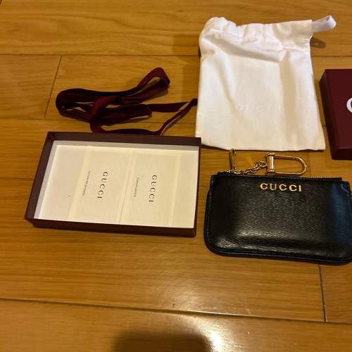 Gucci portamonete pochette con - pochette,