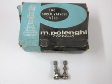 2x Valvola Camera D'aria Ruota Bici Bicicletta Vintage Epoca POLENGHI