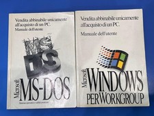 Lotto 2 manuali originali