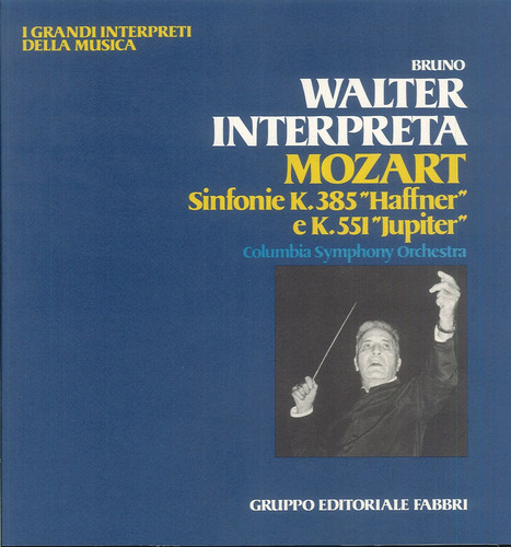 Bruno walter interpreta mozart - walter,