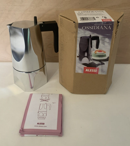 Alessi ossidiana caffettiera - alessi,