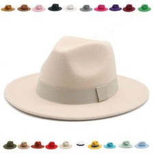 Cappello in Feltro Uomo Donna Panama Sombrero Taglia: 56/58 Jazz