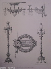 ARTE_ARCHITETTURA_FERRO BATTUTO ARTIGIANALE_TRIESTE_GIUSEPPE VERDI_LAMPADE_'900
