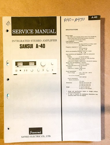 Sansui amplificatore - sansui,