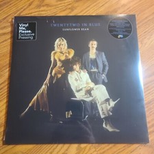 TWENTYTWO IN BLUE SUNFLOWER BEAN BLUE BLACK SPLATTER VINYL ME PLEASE VMP 320/500