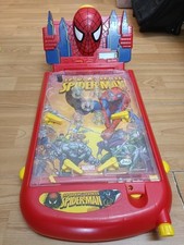 FLIPPER DA TAVOLO ELETTRONICO SPIDER MAN SENSE 60x28 cm Marvel Funzionante
