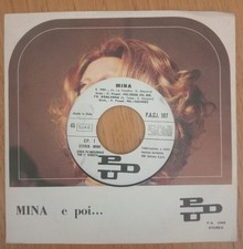 MINA MAZZINI / MARISA SACCHETTO - E POI... promo EP  PDU P.A.C.I. 107  1973