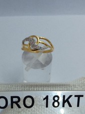 Anello in oro giallo 750 18