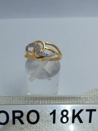 Anello oro giallo 750 - anello,