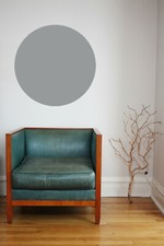 Adesivo da parete arte da parete grande cerchio, spot, punti vinile. Blocco colore