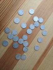 Lotto 25 monete 5 lire 1952-1953-1954-1955-1977-1979 assortite