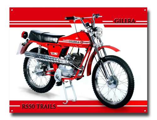 Gilera rs50 trials - trials, metal