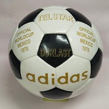 Pallone ufficiale ADIDAS TELSTAR DURLAST MEXICO 1970 calcio calcio taglia 5
