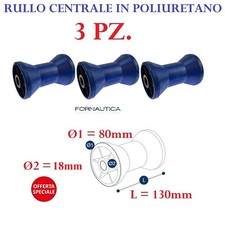 3 RULLI CENTRALI BLU