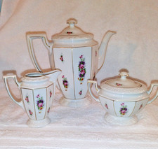 ROSENTHAL Classic Rose Collection "Maria" teiera, zuccheriera e brocca panna