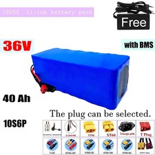 Batteria 36V 40Ah 10S6P Li-ion