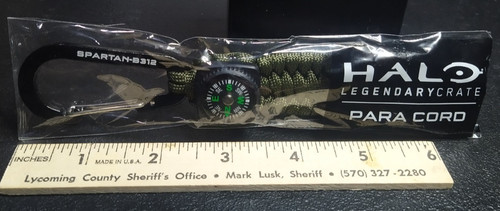 Portachiavi bussola paracord