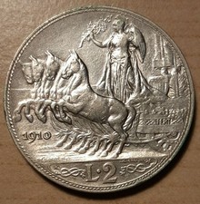 MONETA REGNO D' ITALIA 2 LIRE