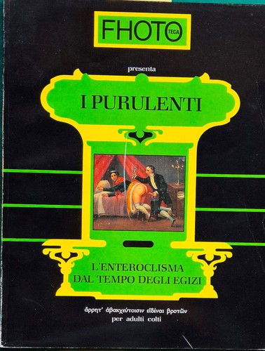 Purulenti l enteroclisma - i,