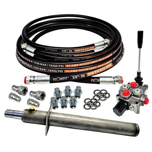 Kit spaccalegna con valvola - kit,