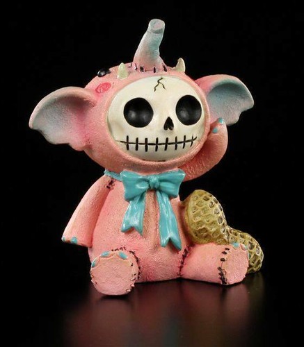 Furry ossa figura - ossa, rosa