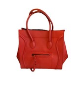 Borsa Celine Luggage Rossa Media 