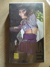 Concerto Madonna Tour Like A Virgin Vhs