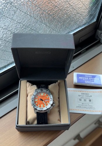 Seiko orange monster - orange,