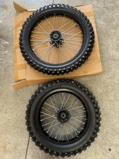 COPPIA DI 2 CERCHI COMPLETI SDG  70/100-17 E 90/100-14 Pit Bike 15mm