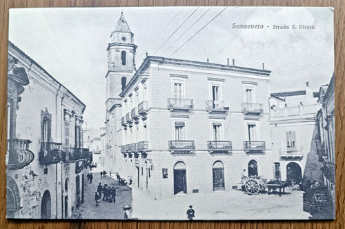 Cartolina san severo - cartolina, di