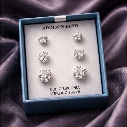 Orecchini perno addison - perno,
