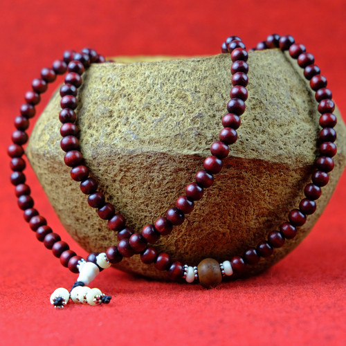 Collana buddista mala - collana, in