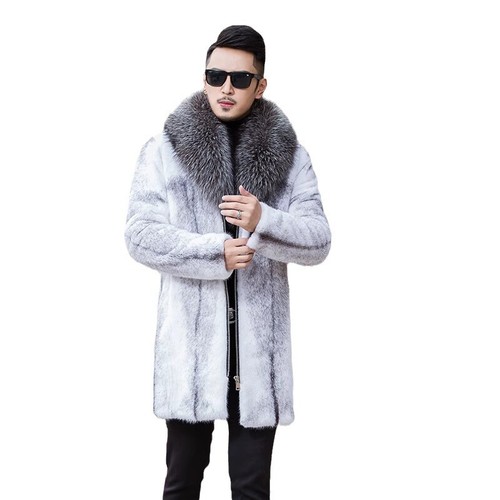 Cappotto visone uomo media