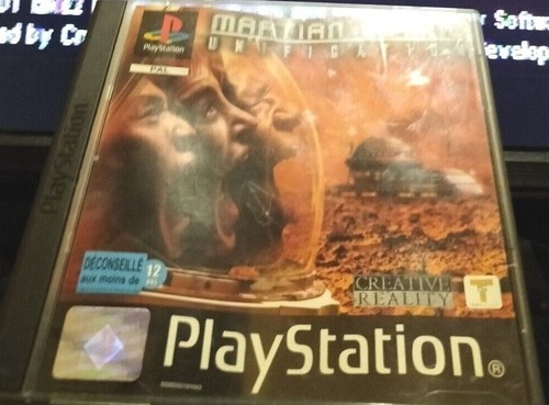 Jeu ps1 martian - ps1,