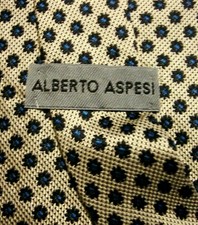 CRAVATTA UOMO (TIE)  ALBERTO ASPESI  MADE IN ITALY  New!  rare