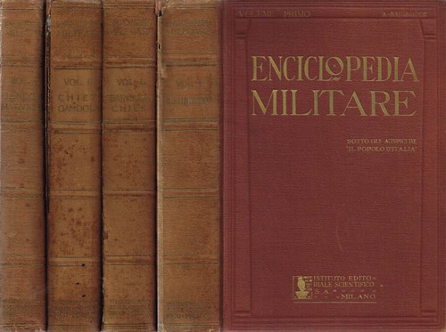 Enciclopedia militare arte - militare.,