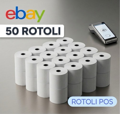 Rotoli carta termica pos - 50,