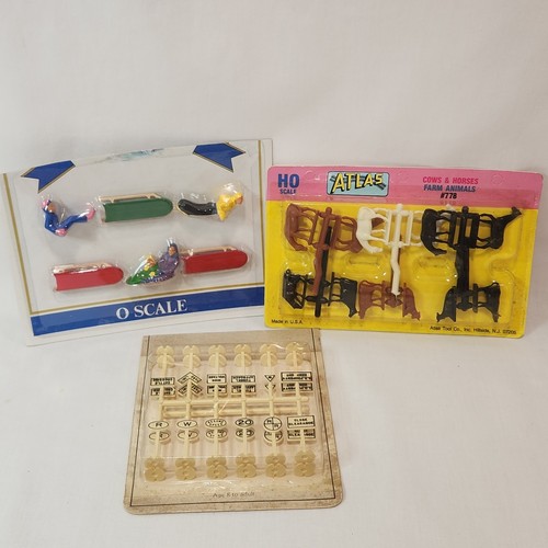 Lotto slitte vintage atlas - vintage,