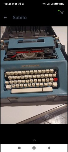Macchina scrivere olivetti - macchina, da