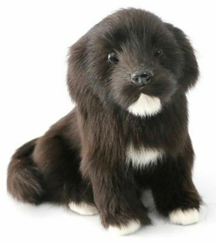 Peluche cane labrador nero